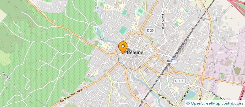 localisation de l'entreprise PIERRE MAIZIERE  BEAUNE