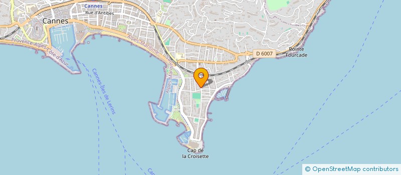 localisation de l'entreprise PIERRE MARC à CANNES