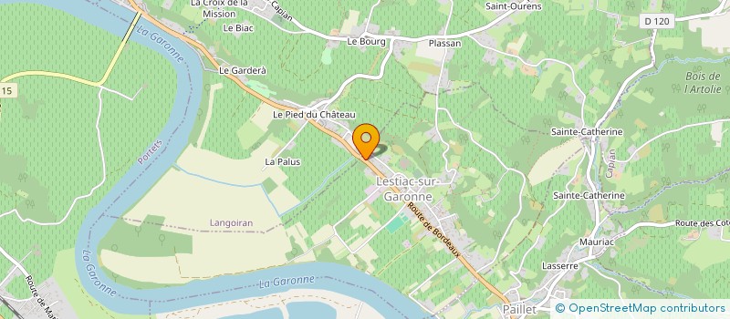 localisation de l'entreprise PIERRE MARCHAL  BRIANCON