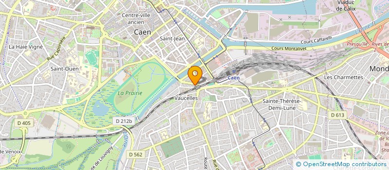 localisation de l'entreprise PIERRE-MARIE FLEURY INVESTISSEMENTS à CAEN