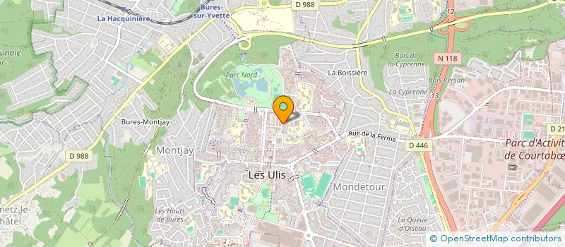 localisation de l'entreprise PIERRE-MARIE ZAMEU à LES ULIS