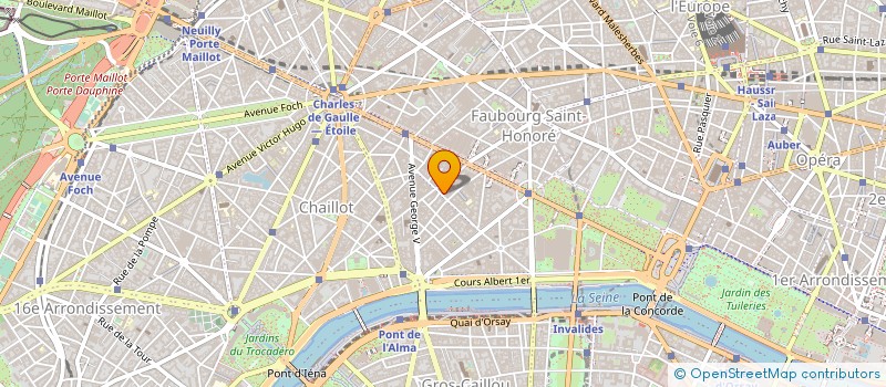 localisation de l'entreprise PIERRE MARLY SA à BOULOGNE-BILLANCOURT