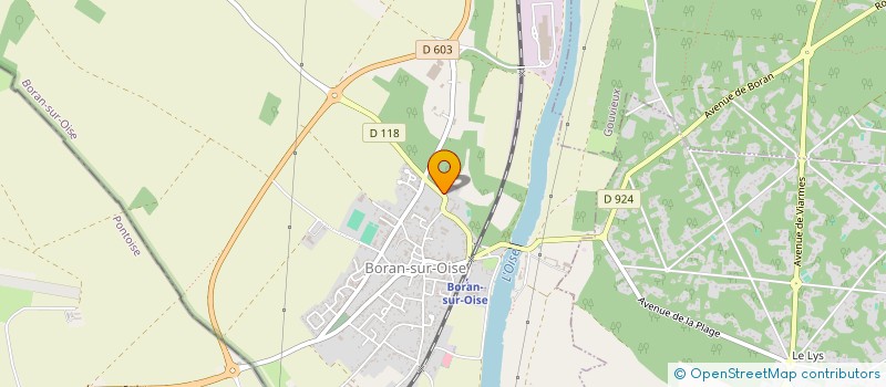 localisation de l'entreprise PIERRE MENEAU CONSULTING GASTRONOMY  BORAN-SUR-OISE