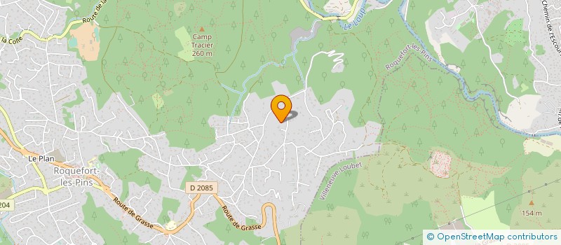 localisation de l'entreprise PIERRE MICHEL LE CORRE CONSULTANT  ROQUEFORT-LES-PINS