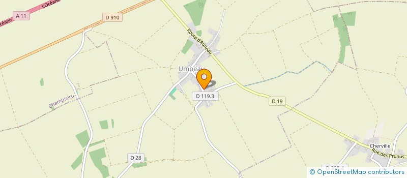 localisation de l'entreprise PIERRE NATURE à UMPEAU