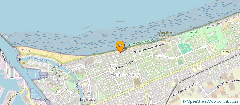 localisation de l'entreprise PIERRE NEUVILLE à DUNKERQUE