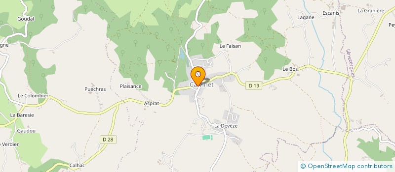 localisation de l'entreprise PIERRE-PAPIER à PUYCAPEL