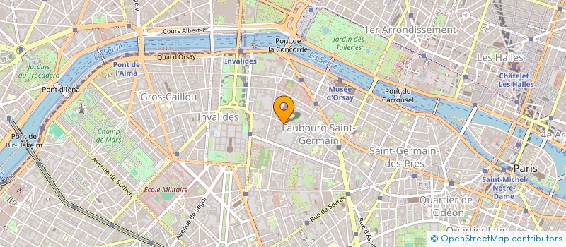 localisation de l'entreprise PIERRE-PAUL AND PARTNERS  PARIS