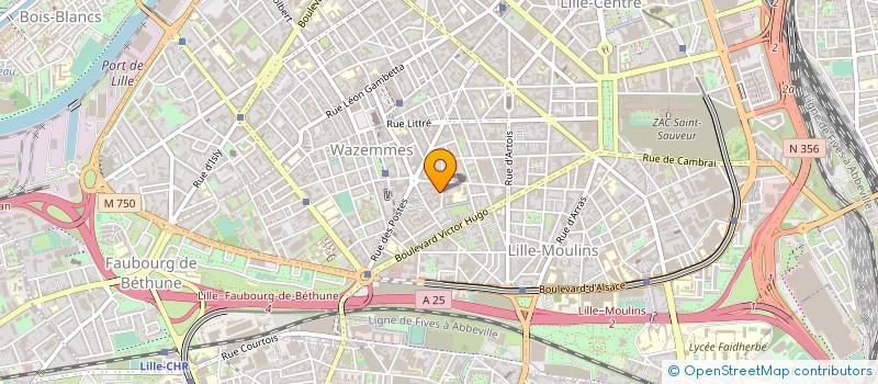 localisation de l'entreprise PIERRE PRESTIGE INVESTISSEMENT à LILLE