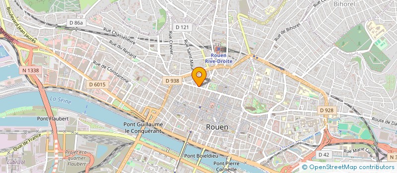 localisation de l'entreprise PIERRE QUESNE, MARIANNE SEVINDIK, CATHERINE LE CARBONNIER DE LA MORSANGLIERE ET EDOUARD MEUNIER-GUTTIN-CLUZEL, NOTAIRES  ROUEN