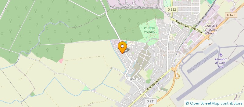 localisation de l'entreprise PIERRE QUI ROULE  TAVAUX