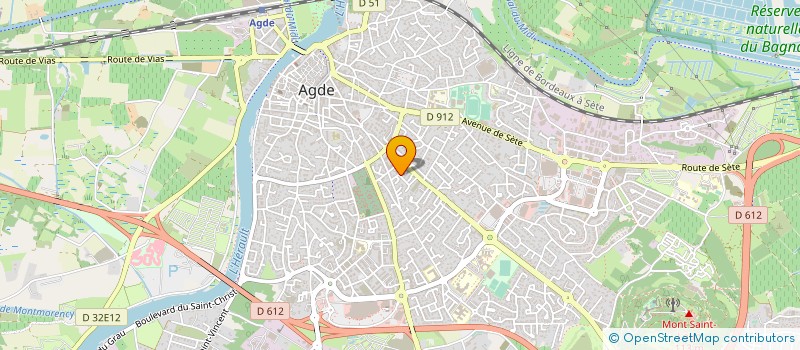 localisation de l'entreprise PIERRE RENOVATION à AGDE