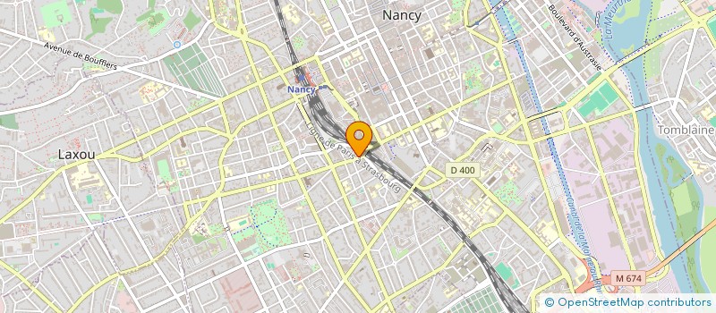 localisation de l'entreprise PIERRE REVEST à NANCY