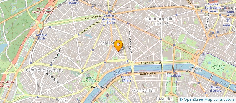 localisation de l'entreprise PIERRE ROLLAND CONSEIL  PARIS