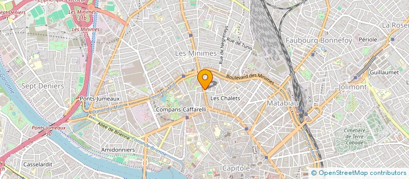 localisation de l'entreprise PIERRE SAVES  TOULOUSE