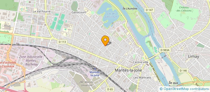 localisation de l'entreprise PIERRE SEMARD 76  MANTES-LA-JOLIE