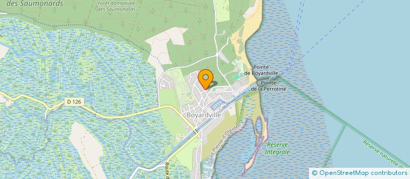 localisation de l'entreprise PIERRE SEMARD  SAINT-GEORGES-D'OLERON