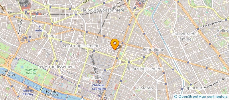 localisation de l'entreprise PIERRE SILVIN  PARIS