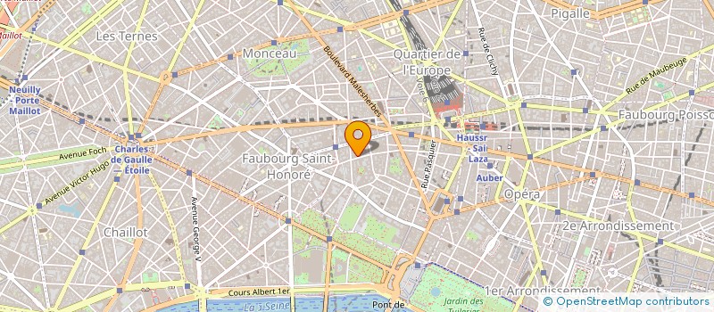 localisation de l'entreprise PIERRE SOLIDE DESIGN à PARIS