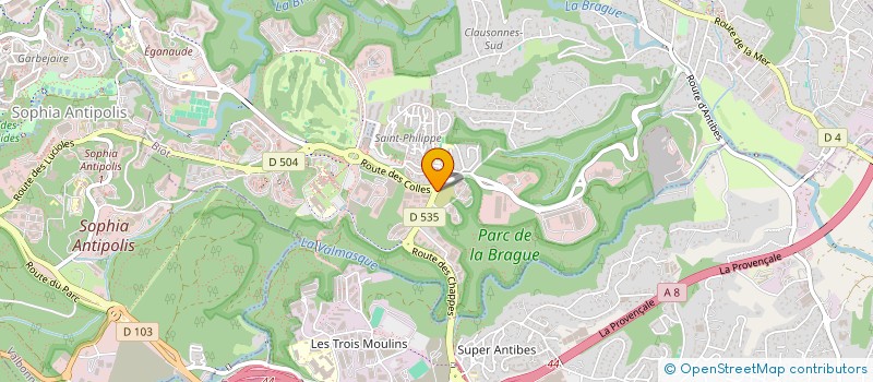 localisation de l'entreprise PIERRE SUD  BIOT