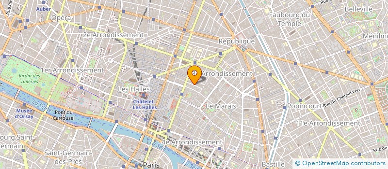 localisation de l'entreprise PIERRE TAILHARDAT ET JULIE DE COTTE, NOTAIRES ASSOCIES  PARIS