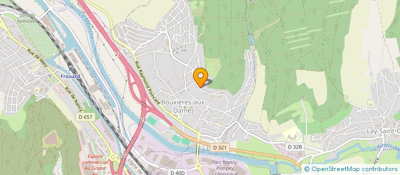 localisation de l'entreprise PIERRE TOLLET CREATIONS  BOUXIERES-AUX-DAMES