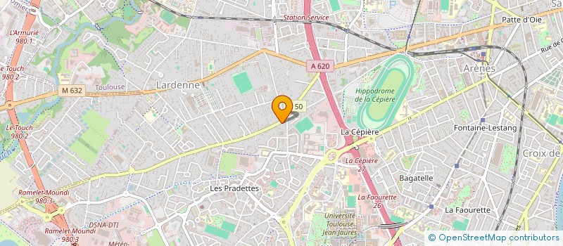 localisation de l'entreprise PIERRE TREMOULET PARTICIPATIONS à TOULOUSE