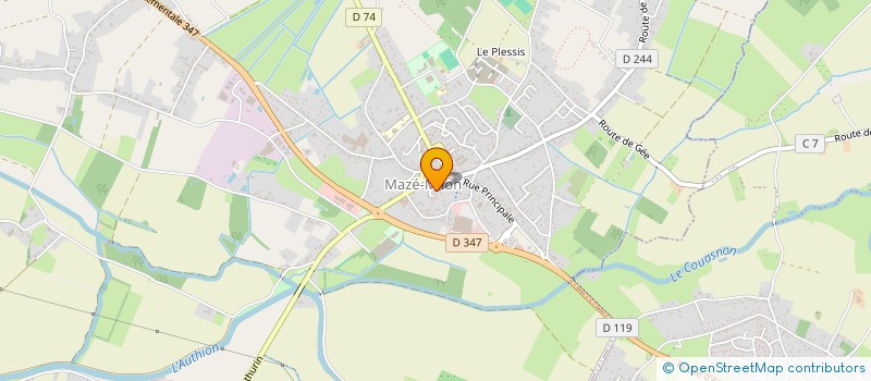 localisation de l'entreprise PIERRE TURC à MAZE-MILON