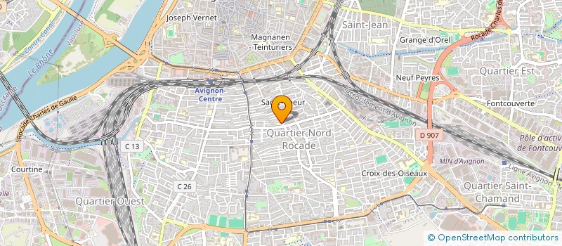 localisation de l'entreprise PIERRE VAN GERDINGE  AVIGNON