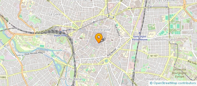 localisation de l'entreprise PIERRE VIII à DIJON