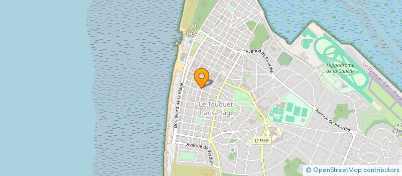 localisation de l'entreprise PIERRE VIII à LE TOUQUET-PARIS-PLAGE