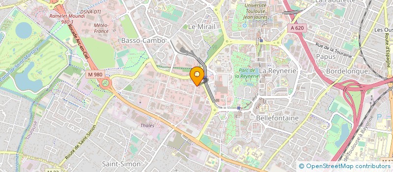 localisation de l'entreprise PIERRE-YVES CHAUMONT à TOULOUSE