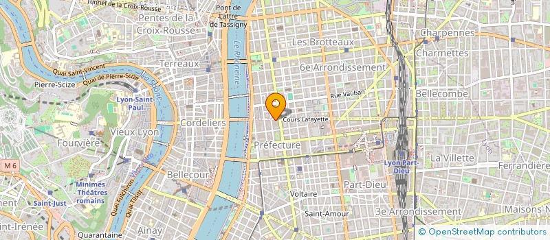 localisation de l'entreprise PIERRE YVES PERRIER à LYON