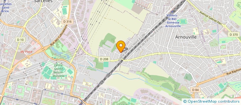 localisation de l'entreprise PIERRE21  SARCELLES