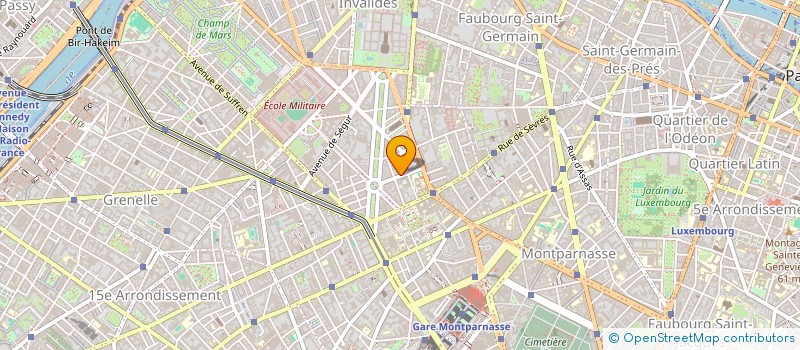 localisation de l'entreprise PIERREBAIL  PARIS