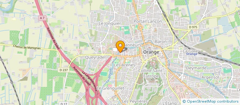 localisation de l'entreprise PIERRECAR  ORANGE