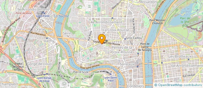 localisation de l'entreprise PIERRECHAMP à LYON