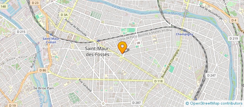 localisation de l'entreprise PIERREFARIC à SAINT-MAUR-DES-FOSSES