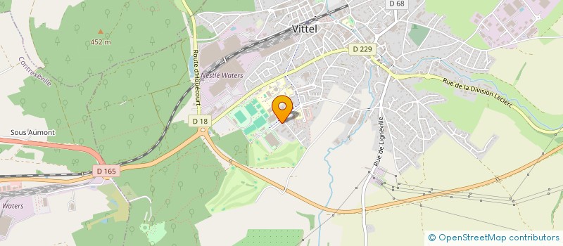 localisation de l'entreprise PIERREIMMO  VITTEL