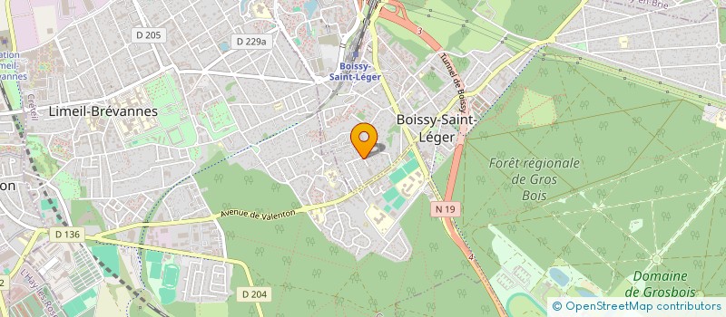 localisation de l'entreprise PIERREMALESYS NUCLEARCYCLISTCONSULTING à BOISSY-SAINT-LEGER