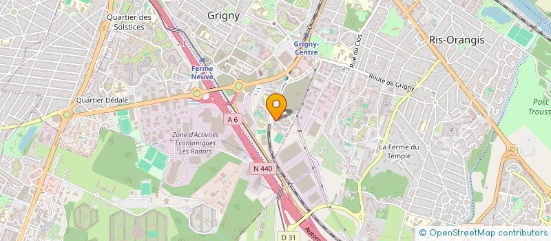 localisation de l'entreprise PIERRENOIRE à GRIGNY