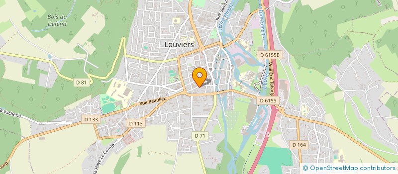 localisation de l'entreprise PIERREPRINCE à LOUVIERS