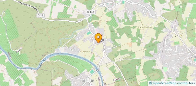 localisation de l'entreprise PIERRES & BRIQUES  AUBAIS