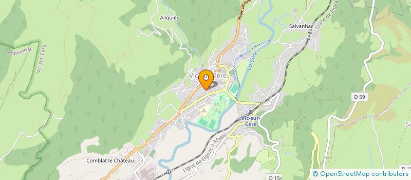 localisation de l'entreprise PIERRES D'AUVERGNE à SAINT-JACQUES-DES-BLATS