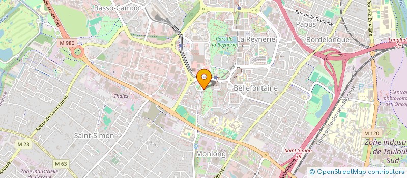 localisation de l'entreprise PIERRES D'OC REHABILITATIONS CONSTRUCT. à TOULOUSE