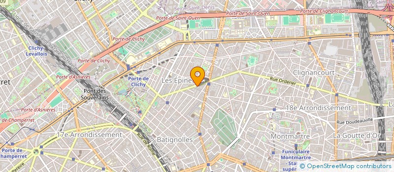 localisation de l'entreprise PIERRES DE LA BUTTE  PARIS