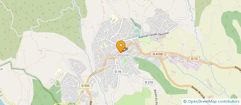 localisation de l'entreprise PIERRES DE PROVENCE à FORCALQUIER