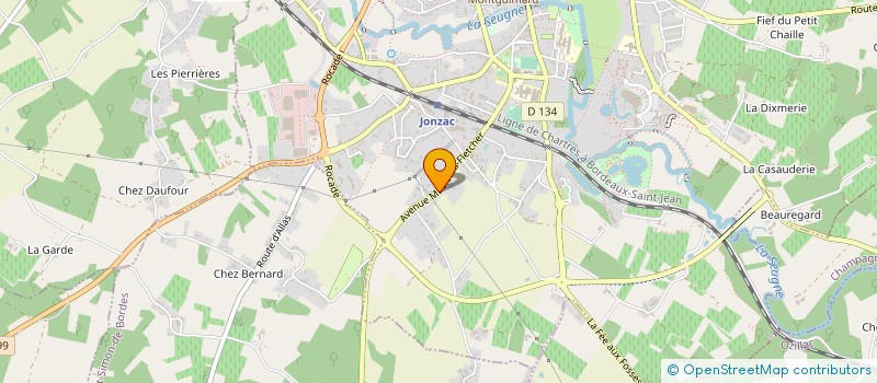 localisation de l'entreprise PIERRES DE SAINTONGE  CHANIERS