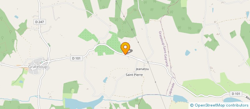 localisation de l'entreprise PIERRES DES CEVENNES  GRATELOUP-SAINT-GAYRAND