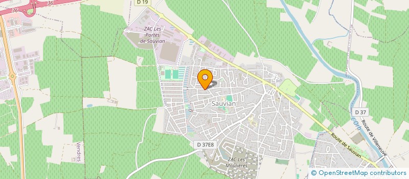 localisation de l'entreprise PIERRES DU LANGUEDOC  SAUVIAN